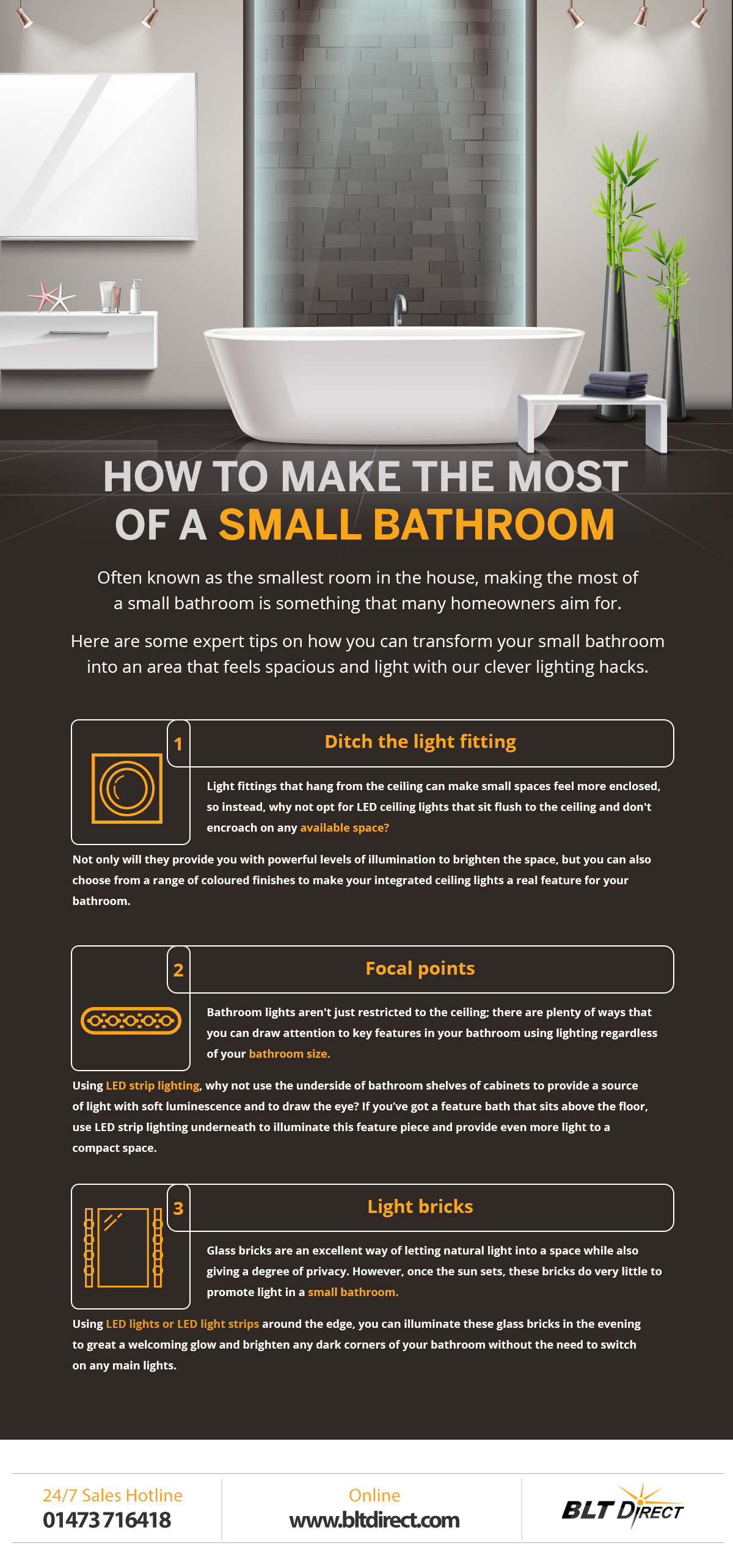 How To Make The Most of a Small Bathroom