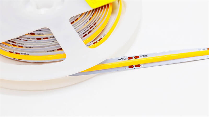 Where can you cut a COB LED Strip?
