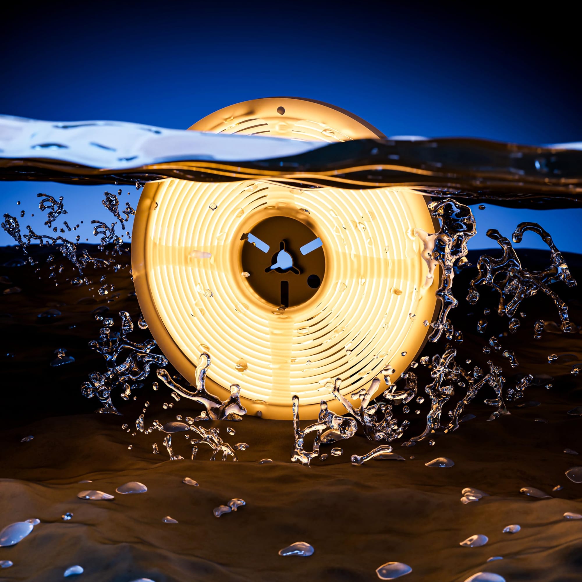 Is the COB LED Strip Waterproof?