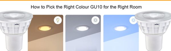How to Pick the Right Colour GU10 for the Right Room